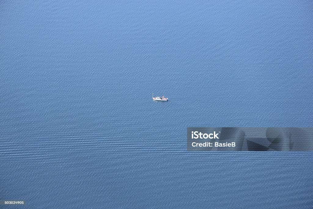 Kleine Motorboot - Lizenzfrei Abgeschiedenheit Stock-Foto