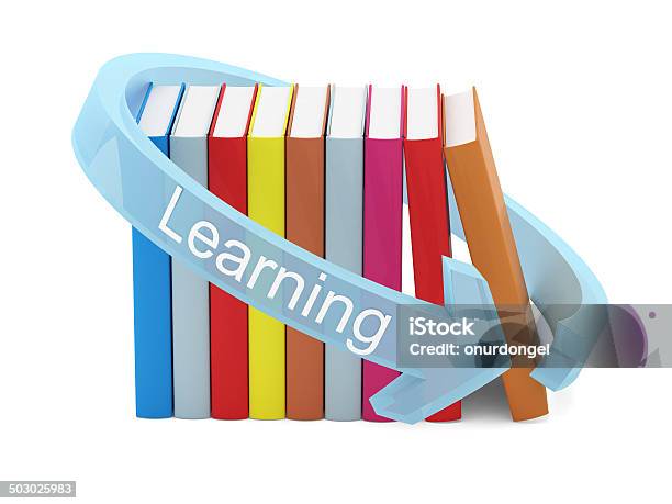 Foto de De Aprendizagem e mais fotos de stock de Aprender - Aprender, Aprendizagem online, Azul