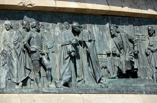 istock Cristobal Columbus monument in Barcelona, Spain 503026452