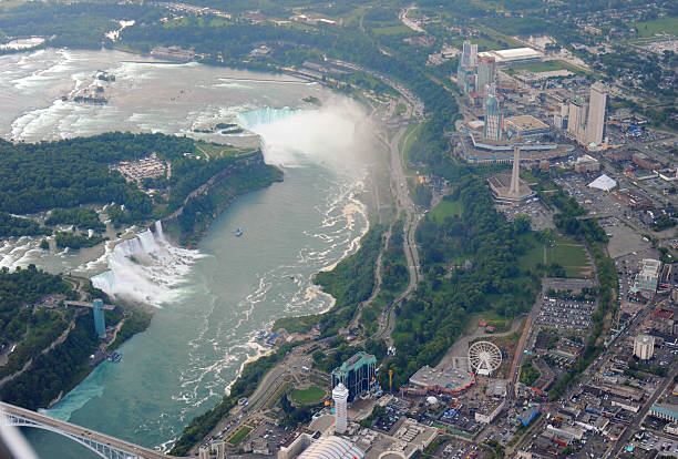istock Niagara Falls in overcast day 503026523