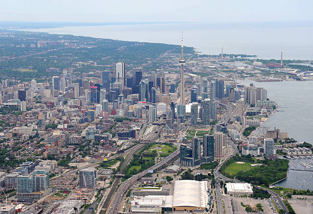istock Aerial view of downtown Toronto 503026947