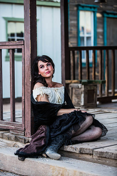 istock Saloon Girl Portrait 503026958