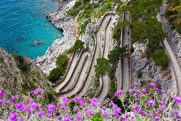 istock Capri, Via Krupp, Italy. 503027063
