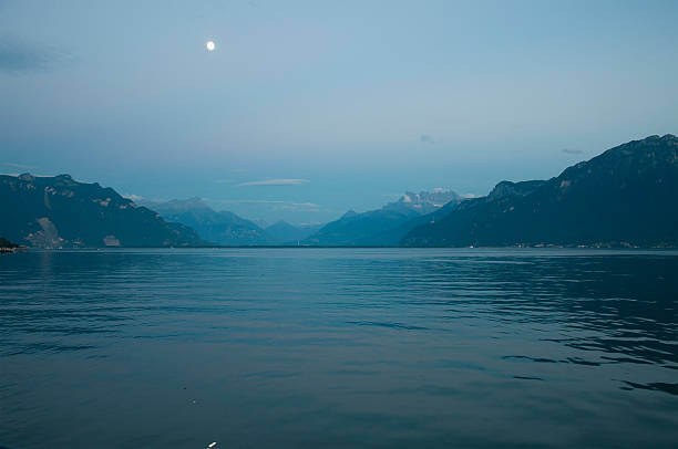 Lake Geneva on a Summer Evening