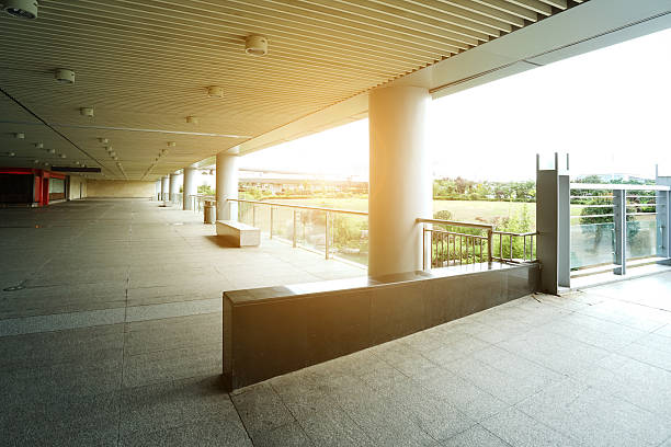 istock Modern business center square 503027990
