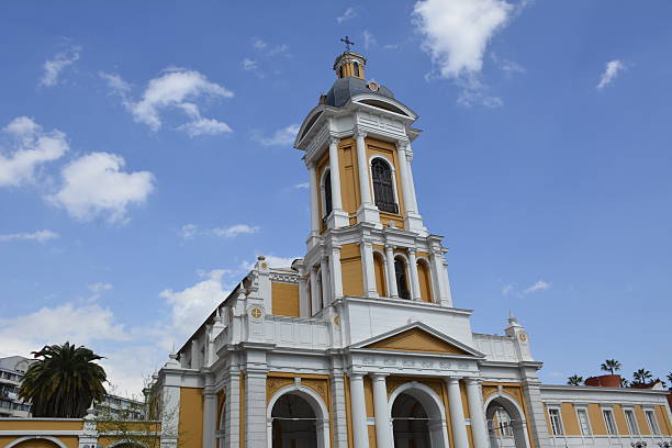 istock Ancient built church in Santiago, Chile 503028054