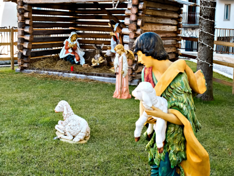 Christmas nativity scene.