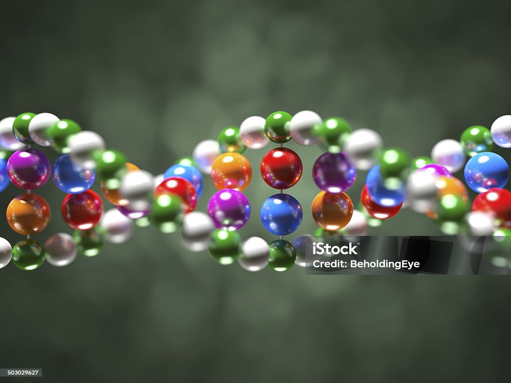 DNA-Molekül XL - Lizenzfrei DNA Stock-Foto