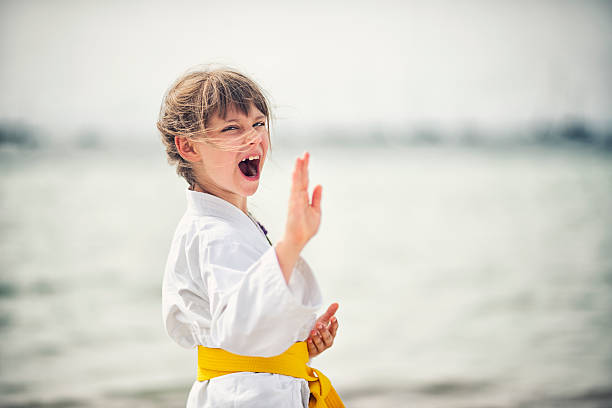 Don't mess with the karate girl