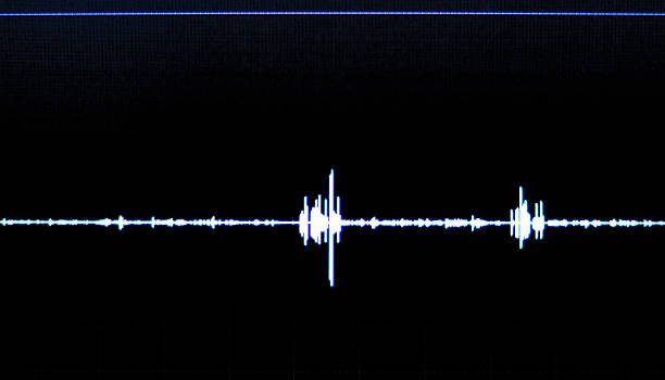 istock Audio studio voice recording sound wave 503030400