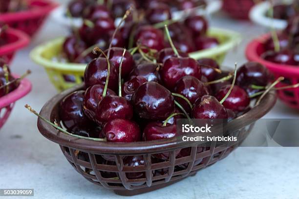 Farmers Market Stock Photo - Download Image Now - Agriculture, Basket, Berry Fruit