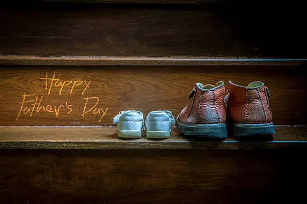 Parent and child shoes - Father's Day - Love Dad