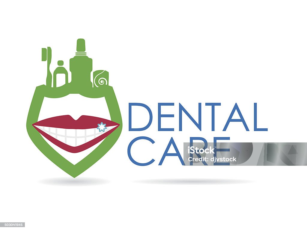 Dental design Dental design over white background, vector illustration Care stock vector
