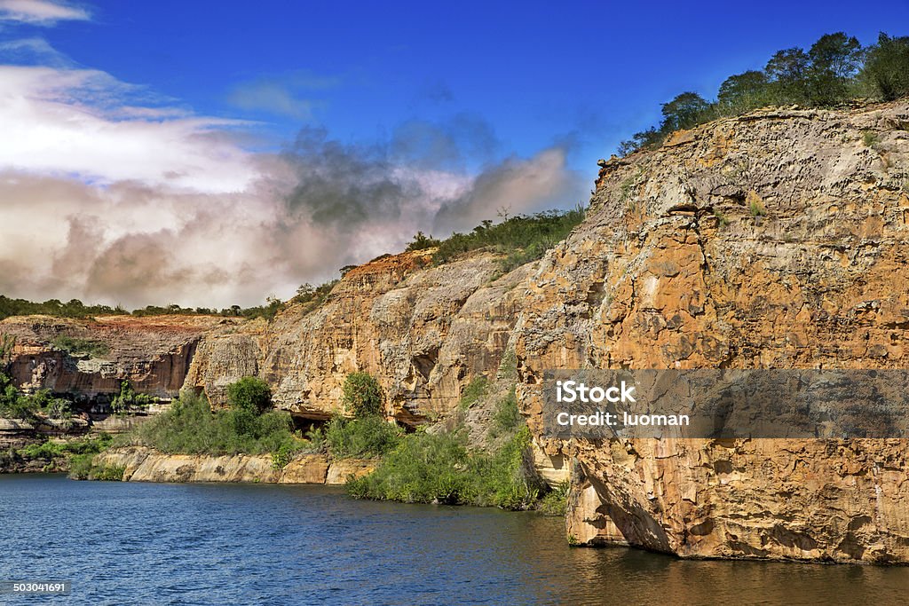 Canyon em São Francisco River, Brasil - Foto de stock de Rio San Francisco royalty-free