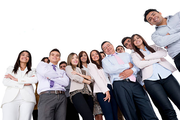 istock Group of business people 503042359