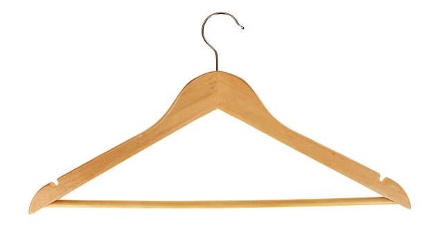 istock Coat Hanger Isolated on White Background - Stock Image 503044023