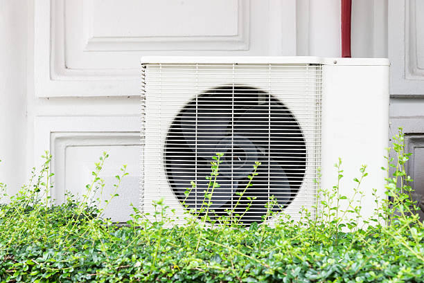 istock Air compressors are installed outside. 503045133