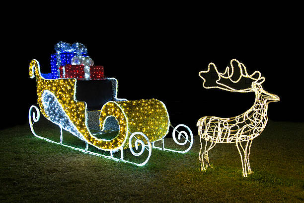 istock Sleigh of Santa Claus 503048544