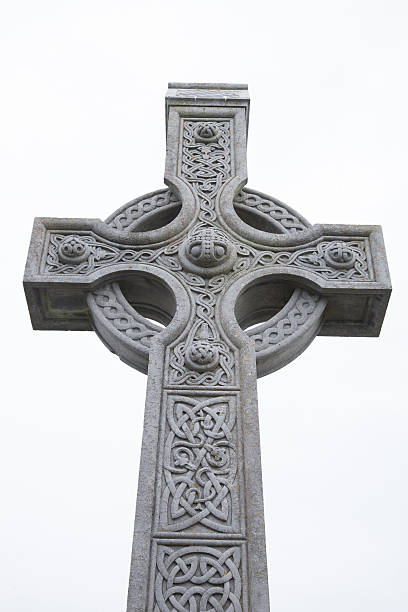 istock Celtic Cross Built in 1893, Kilronan 503049332