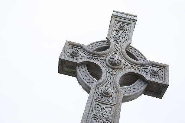 istock Celtic Cross Built in 1893, Kilronan 503049346