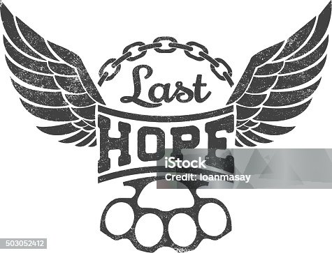 istock "Last hope" vector illustration 503052412