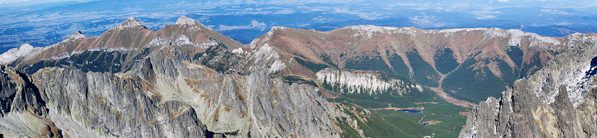 View from Lomnicky peak (Lomnický štít)