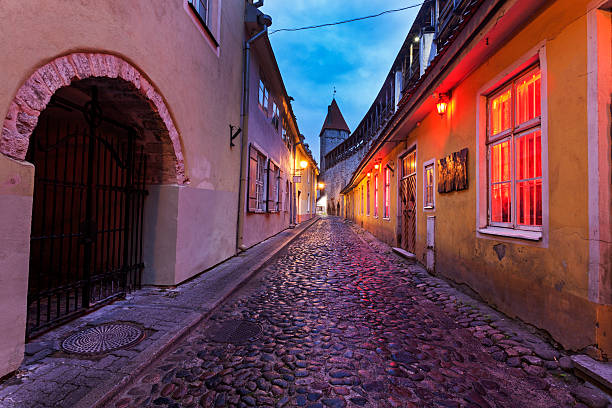 istock Tallin old town streets 503059142