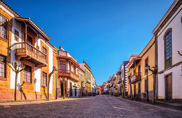 Teror - Gran Canaria stock photo