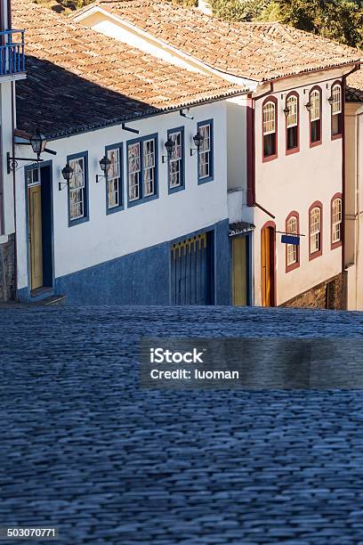 Ouro Preto Em Minas Gerais Brasil - Fotografias de stock e mais imagens de Arquitetura - Arquitetura, Brasil, Destino de Viagem