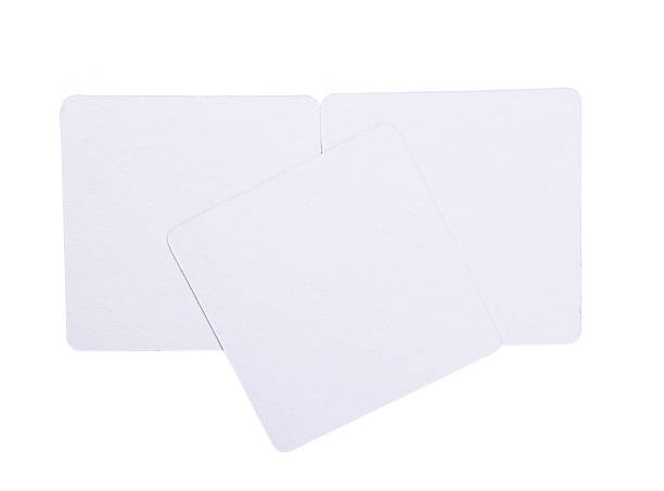 istock Square paper isolated on white with clipping path 503074328