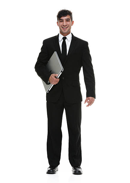 istock Smiling businessman looking at camera 503074434