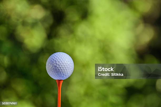 Golf Ball Stock Photo - Download Image Now - Copy Space, Golf, Golf Ball