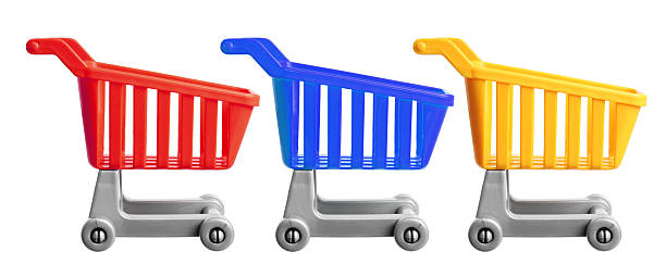 istock Miniature Shopping Trolleys 503077072