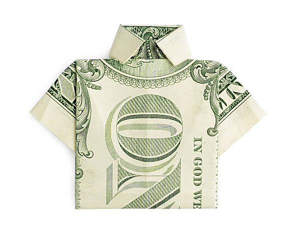 istock Dollar origami t-shirt isolated 503081278