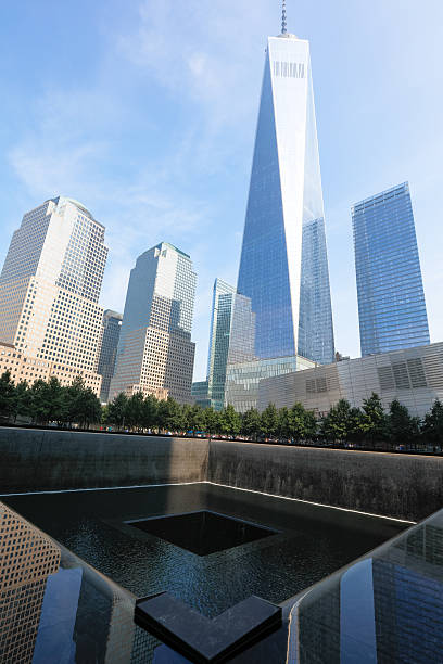 Memorial 9.11.2001 stock photo