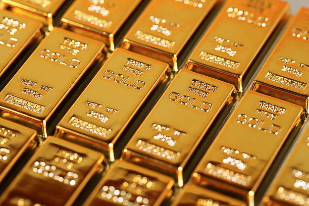 istock Gold bars and Financial concept, studio shots 503081814