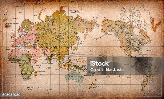istock World map 503082080