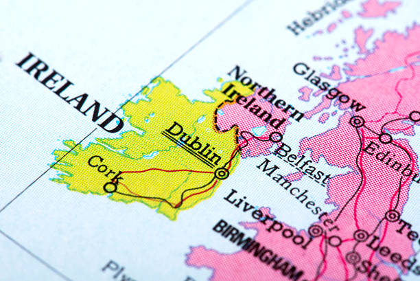 istock Map of Ireland 503082950