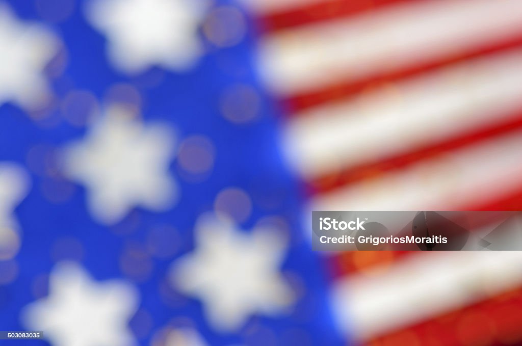 American Abstract Defocused stars and stripes. Defocused Stock Photo American Abstract Defocused stars and stripes. Defocused Stock Photo
