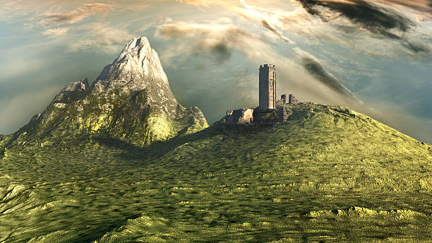 istock Ruins of a watchtower 503083438