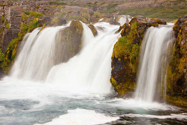 istock Part of Dynjandi waterfall - Iceland 503083738