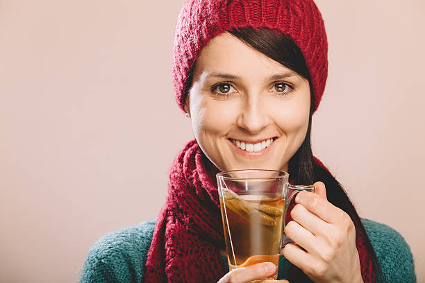 istock Woman holding a teacup 503085576