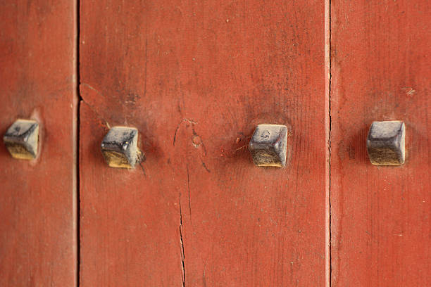 istock Old wood brown - vintage style 503085847