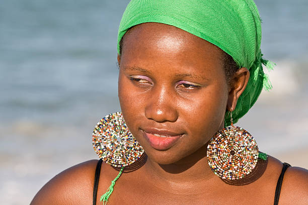 Pretty African woman