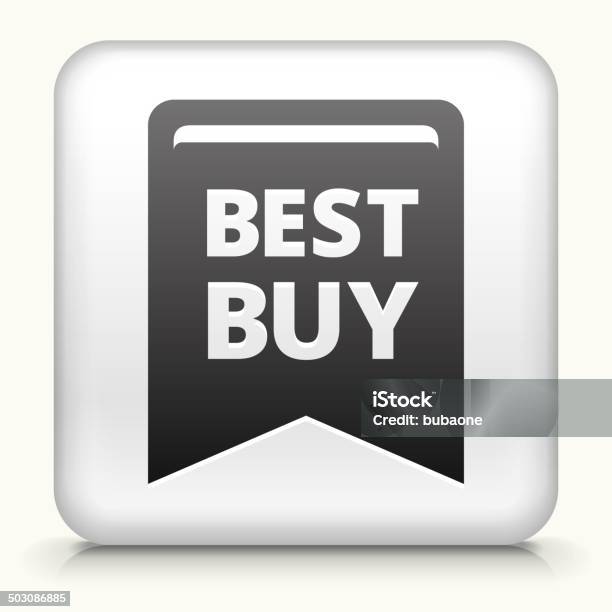 Square Button With Best Buy Royalty Free Vector Art Stock Illustration - Download Image Now