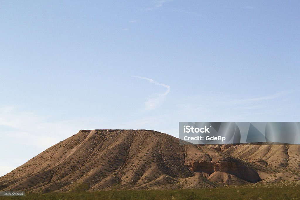 Desert Landscape Background Desert landscape background. The nature landscape of desert background, with blue cloudscape and sky.  Arizona Stock Photo