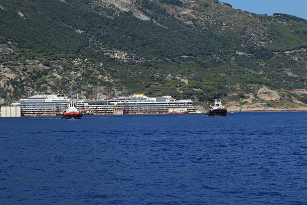 costa concordia - perdita imagens e fotografias de stock