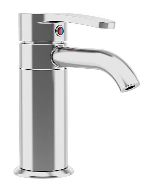 istock modern chrome faucet isolated on white background 503097331