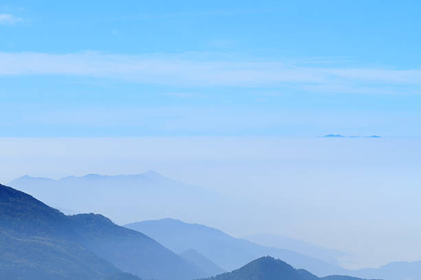 istock sky and fog on the mountain,Thailand 503097383