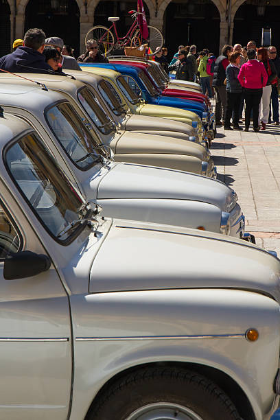 concentração de carros clássicos - utilitario - fotografias e filmes do acervo